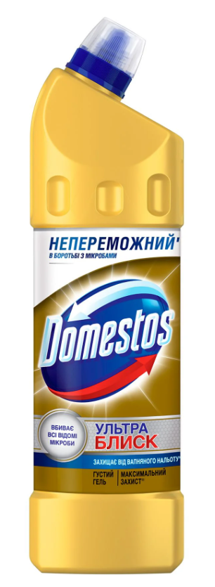 DOMESTOS Засіб для дезинфекції Ультра Блиск 1л